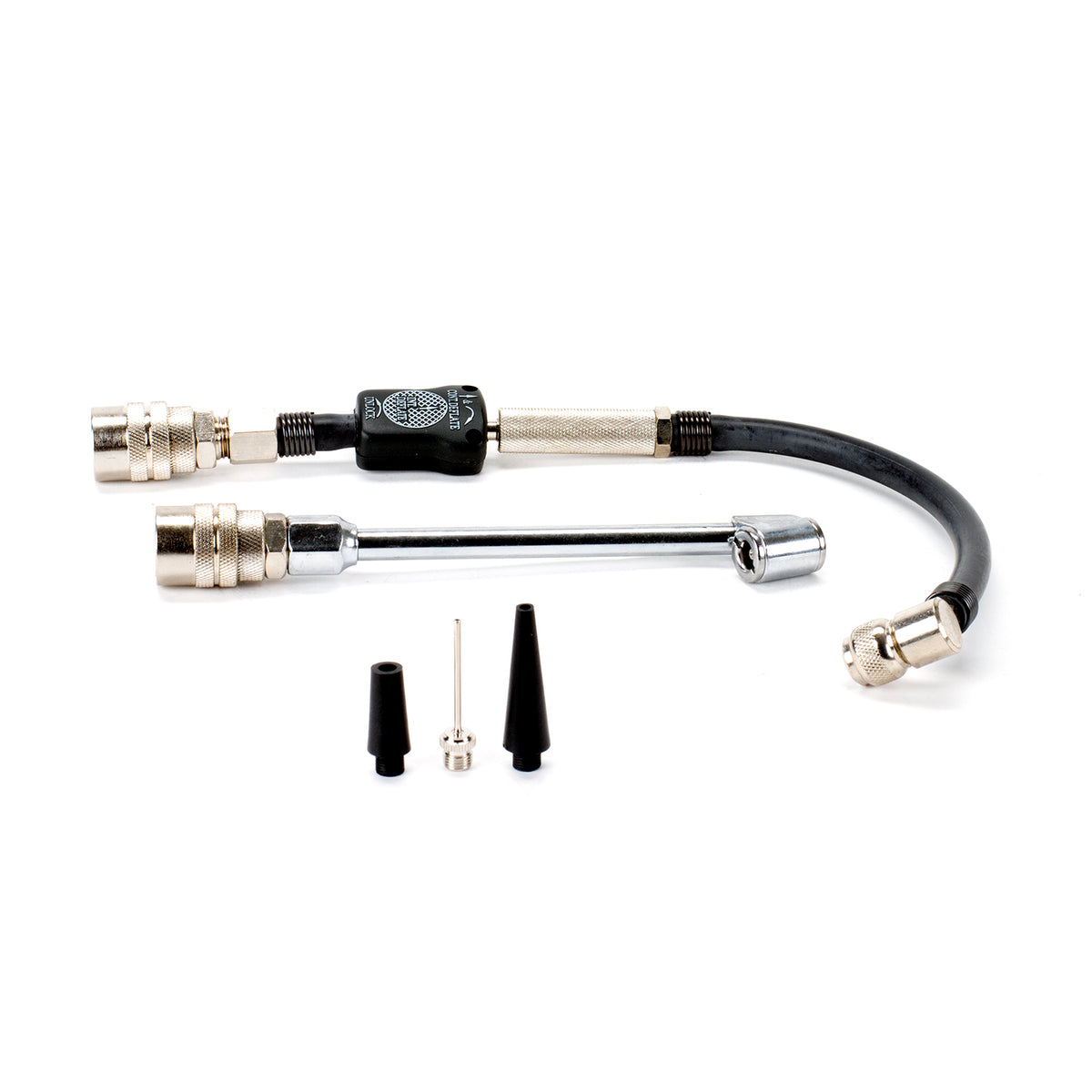 VIAIR 90 degree twiston 3in1 inflator and dually chuck extension at