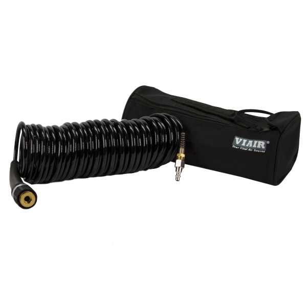 VIAIR 30ft Inside Braided Hose, Quick-Connect coupler and Stud 00031